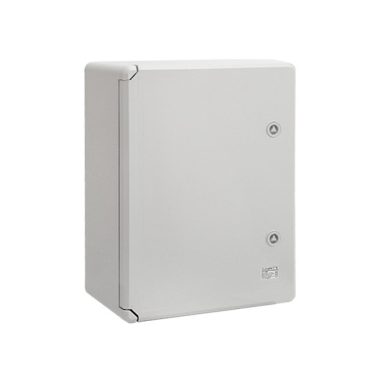 ELMARK falon kívüli UV-álló manyag elosztódoboz, 600x400x200mm, IP65, szürke