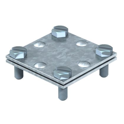 OBO 5314534 255 A-FL30 FT Keresztösszekötő betétlemez nélkül 30mm merítetten tűzihorganyzo