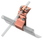 OBO 5316170 262 ZM Tálcakapocs kettősfém 8-10mm merítetten tűzihorganyzott acél