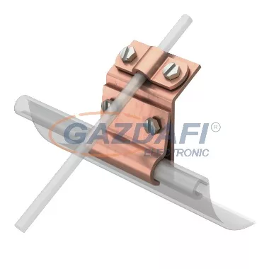 OBO 5316251 262 A-DIN CU Tálcakapocs 15−22 mm réz