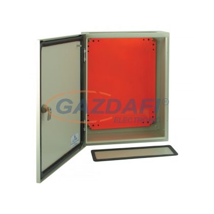   ELMARK acél elosztószekrény két ajtóval, 1800x1000x300mm