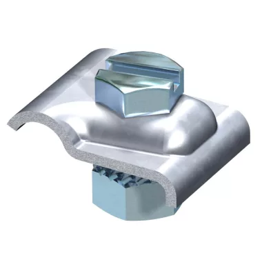 OBO 5326303 324 S-FT Szorítóbak csavarral M8x25mm merítetten tűzihorganyzott acél