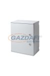 Cutie de distribuție din plastic rezistentă la radiații UV ELMARK, 305x270x170mm, IP65, gri
