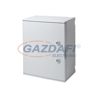 Cutie de distribuție din plastic rezistentă la radiații UV ELMARK, 305x270x170mm, IP65, gri