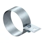 OBO 5350115 301 DIN-110 Esőcsatorna-Bilincs 110mm szalaghorganyzott acél