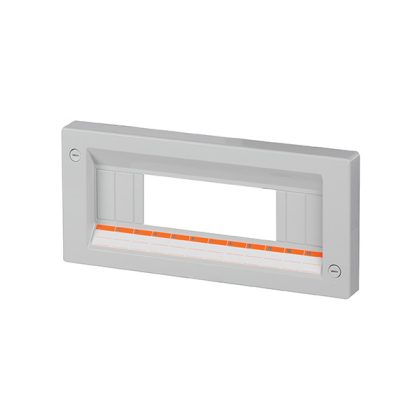   ELMARK takaróelem ablakkal PBTD/PBBD 5003/5004 elosztószekrényhez, 18 modul