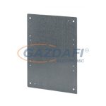   ELMARK fém szerellap PBTD/PBBD 5004 elosztószekrényhez, 372x589mm