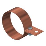 OBO 5350727 301 CU-120 Esőcsatorna-Bilincs 120mm réz