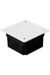GAO 5353H Perforated plastic junction box with cover 80 * 80 * 50 IP20
