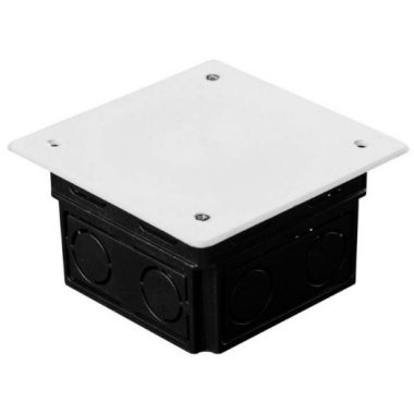 GAO 5353H Perforated plastic junction box with cover 80 * 80 * 50 IP20