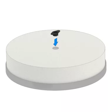 OBO 5408101 101 RH-16 Redukáló Hüvely FangFix-hez 16mm fekete poliamid