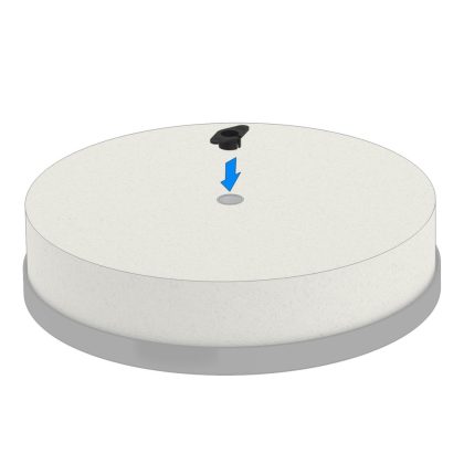 OBO 5408101 101 RH-16 Redukáló Hüvely FangFix-hez 16mm fekete poliamid