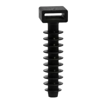 TRACON 5458N Beüthető kábelkötegelő tipli d=7mm, A=9,8×2,1mm, PA6.6