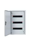 ELMARK falon kívüli fém elosztószekrény, 45 modul, 3 sor, 428x578x110mm, IP40, fehér
