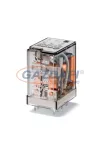 FINDER 55.12.8.230 Miniatűr ipari relé, 2 váltóérintkező, 10A, AC (50/60 Hz), 230V