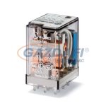   FINDER 55.13.9.024.2000 Miniatűr ipari relé, 3 váltóérintkező, 10A, DC, 24V, CO