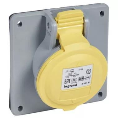 LEGRAND 555181 P17 Tempra Pro Dafbe162k04130V IP44 döntött aljzat