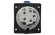 LEGRAND 555286 P17 Tempra Pro Dafbe324k09230V IP44 priza inclinata