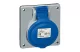 LEGRAND 555286 P17 Tempra Pro Dafbe324k09230V IP44 priza inclinata