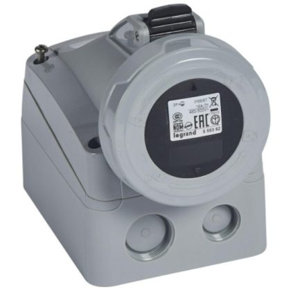 LEGRAND 555362 P17 Tempra Pro Dafr163k07T500V IP67 rögzíthető aljzat