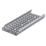 ELMARK kábeltálca, horganyzott acél, 40x50x0,8mm, 2.5m hosszú darabok