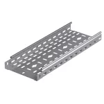   ELMARK kábeltálca, horganyzott acél, 40x100x0,8mm, 2.5m hosszú darabok