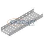   ELMARK kábeltálca, rozsdamentes acél, 60x200x0,8mm, 2.5m hosszú darabok
