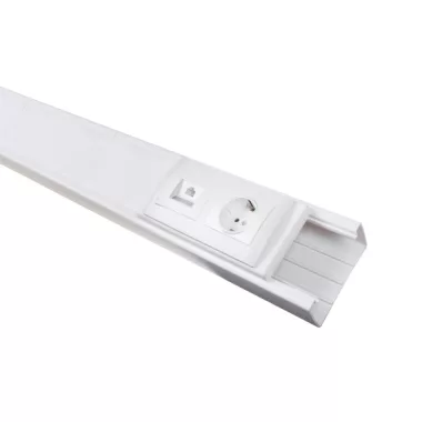 ELMARK kettes keret kábelcsatornához, 100X40/100X60, FEHÉR