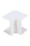 ELMARK bels könyök manyag kábelcsatornához, 12x12mm, fehér