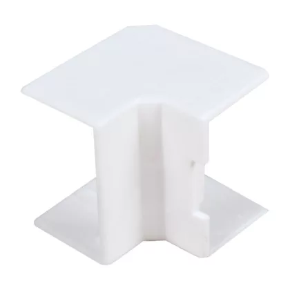 ELMARK bels könyök manyag kábelcsatornához, 40x16mm, fehér