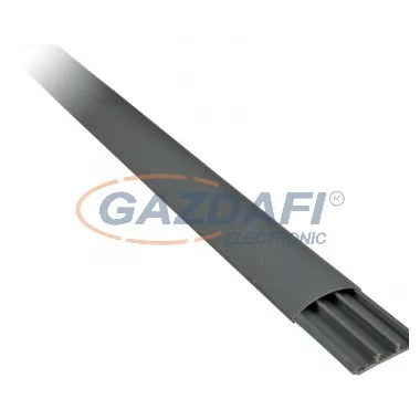 ELMARK 5625012F lépésálló manyag vezetékcsatorna, 50x12mm, 2m/db, szürke