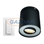   PHILIPS Pillar Hue 56330/30/P7 1L intelligens vezérelhető LED lámpatest, 5.5W 250Lm 2200-6500K, fekete