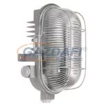   COMMEL 56400 hajólámpa, fémrácsos, szürke, 230V, E27, 100W