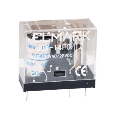 ELMARK ipari relé, 48V DC, 4260 Ohm, 1Z+1NY
