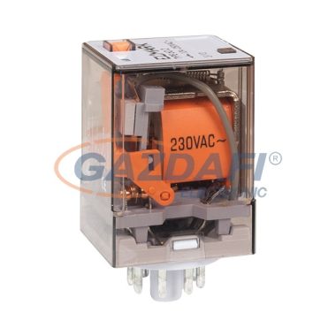 ELMARK ipari relé, 24V DC, 384 Ohm, 2Z+2NY