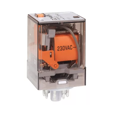 ELMARK ipari relé, 24V AC, 2Z+2NY