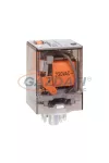 ELMARK ipari relé, 48V DC, 1540 Ohm, 3Z+3NY