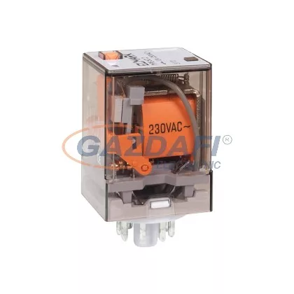 ELMARK ipari relé, 48V DC, 1540 Ohm, 3Z+3NY