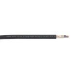   N2XCH 2x1,5 / 1,5mm2 Cablu de transmisie de putere ecranat, fără halogen, cu conductor concentric RE 0,6 / 1kV negru