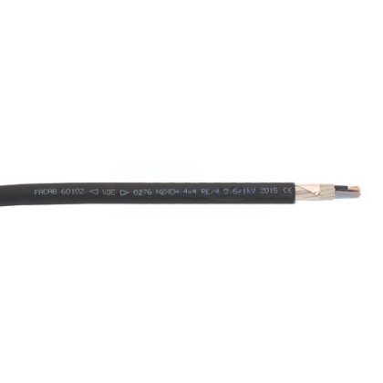   N2XCH 4x35/16mm2 Árnyékolt halogénmentes erőátviteli kábel koncentrikus vezetővel SM 0,6/1kV fekete
