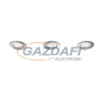   PHILIPS DREAMINESS 5900811P0 LED süllyesztett spotlámpa, 3x4.5W SELV 3x500Lm, króm