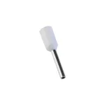   ELMARK szigetelt érvéghüvely, fehér, 0.5mm2, 8mm, 0508, 100db/csomag