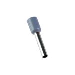 ELMARK szigetelt érvéghüvely, szürke, 2.5mm2, 12mm, 2512, 100db/csomag