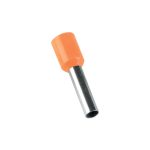 ELMARK szigetelt érvéghüvely, narancs, 4mm2, 12mm, 4012, 100db/csomag