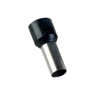 ELMARK szigetelt érvéghüvely, fekete, 25mm2, 16mm, 25-16, 100db/csomag ELMARK szigetelt érvéghüvely, fekete, 25mm2, 16mm, 25-16, 100db/csomag