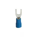   ELMARK szigetelt, ónozott réz villás saru, SVS 2-5, 1.5-2.5mm2, kék, 100db/csomag