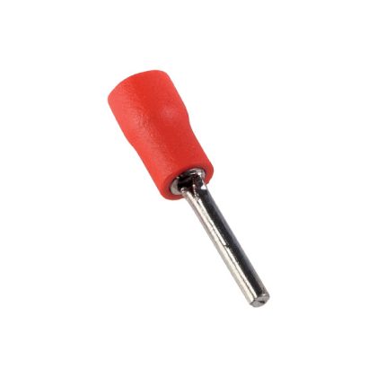 ELMARK szigetelt, ónozott réz csapossaru, PTV 1.25-12, 0.25-1.0mm2, piros, 100db/csomag