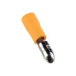 ELMARK szigetelt hengeres csatlakozó dugó, sárga, 4.0-6.0mm2, MPD 5.5-195, 100db/csomag