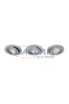 PHILIPS Asterope 591834816 LED süllyesztett spotlámpa 3x4.5W SELV 3x500Lm, alumínium