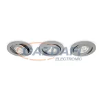   PHILIPS Asterope 591834816 LED süllyesztett spotlámpa 3x4.5W SELV 3x500Lm, alumínium